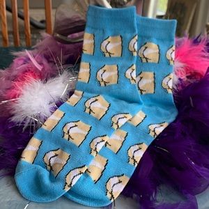 2/$20 NWT Tanned bikini bottom booty socks